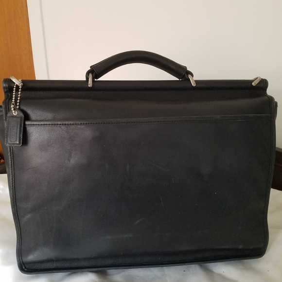 COACH LEATHER'S BRIEF CASE VINTAGE UNISEX - Picture 2 of 10